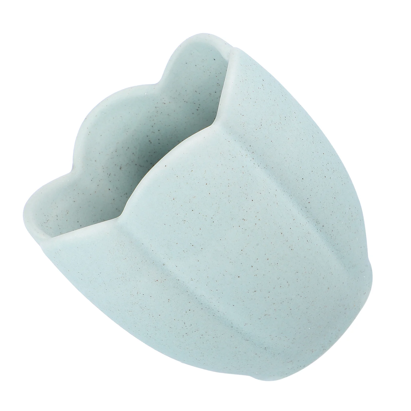 

Tulip-Shaped Ceramic Holder Empty Tealight Cup Decorative Aromatherapy Holder for Dinner Party Wedding Festival