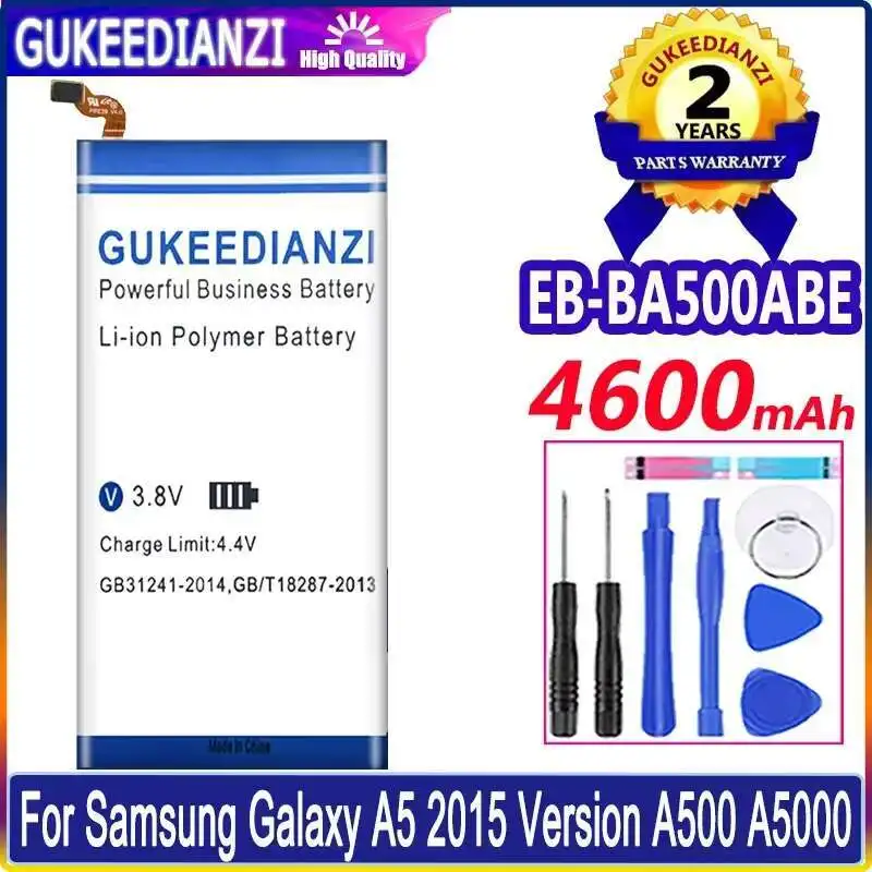 

Для Samsung Galaxy A5 2015 версия A500 A5000 EB-BA500ABE 4600 мАч легкий аккумулятор для мобильного телефона