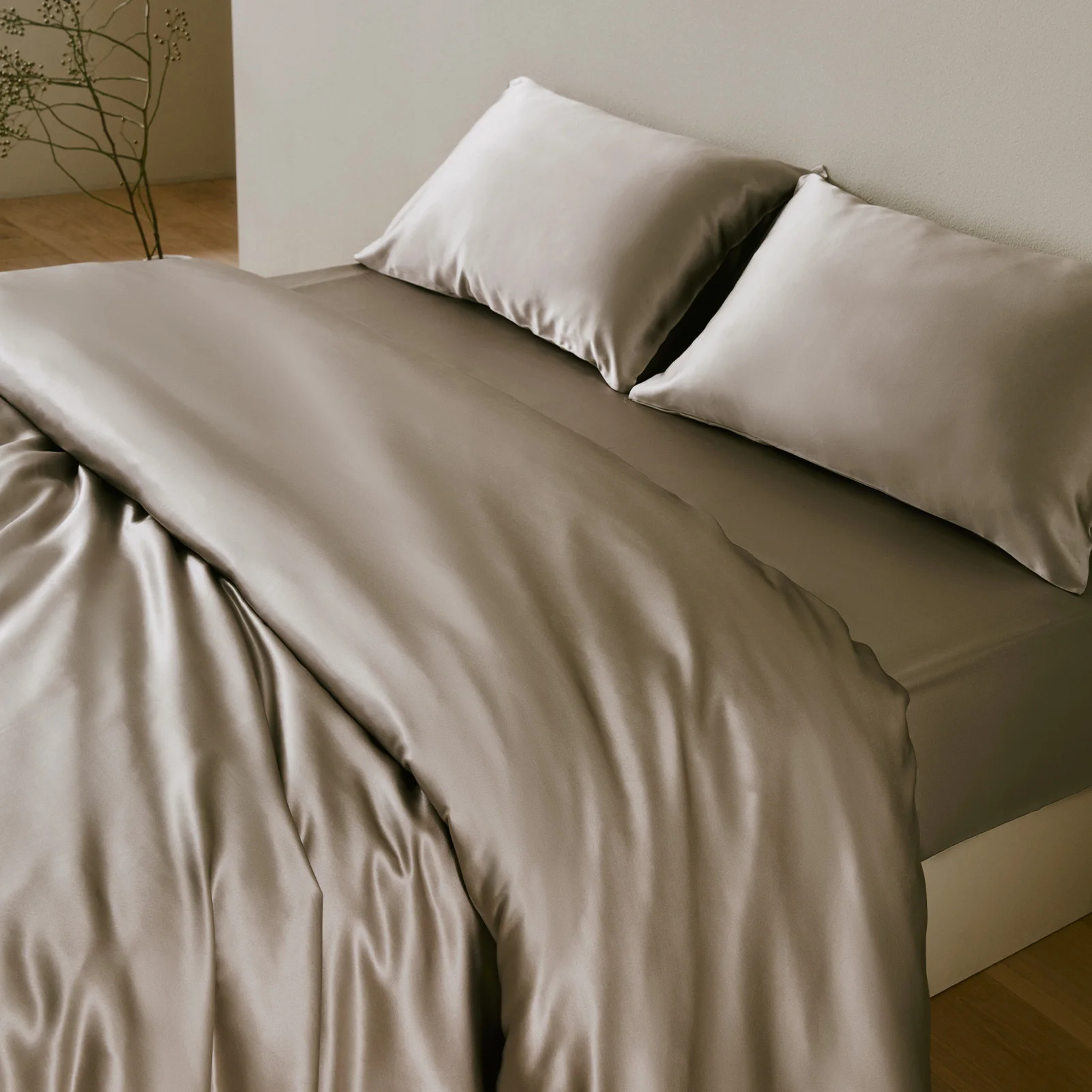 LILYSILK 25MM Pure Silk Seamless Duvet Cover with Hidden Zipper and Corner Ties for Better Sleep and Ultra Comfortable