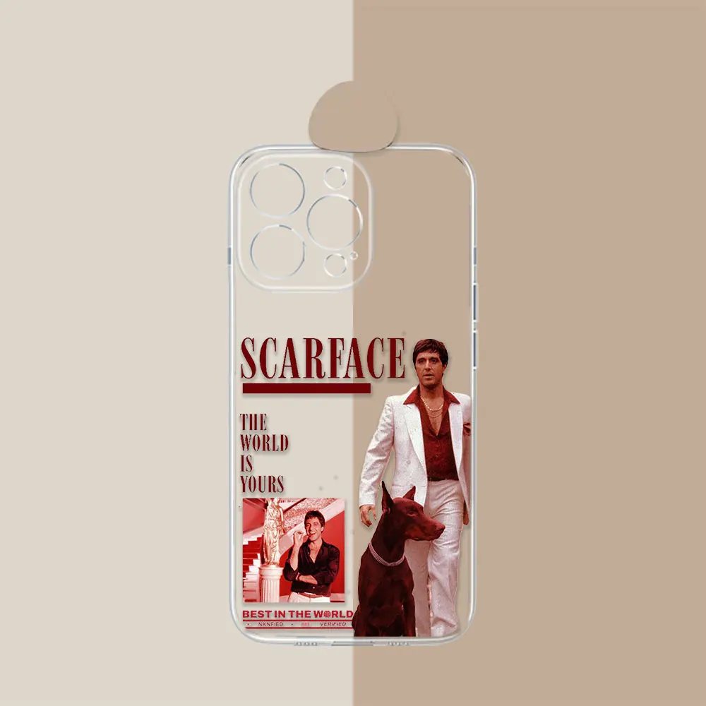 Scarface 1983 film Al Pacino Phone Case For Samsung Galaxy S24Ultra S20 S21 S22 S23 Fe S10 Plus Note 20 24 Ultra 5G Case Cover