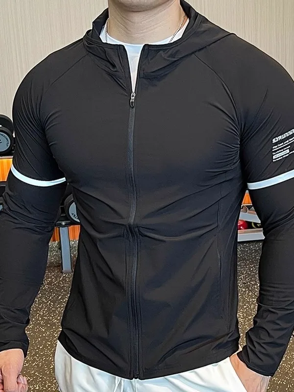 

Men's Sportswear Hoodie Jaet Qui Dry Breathable Fitn Training orm New Trend GM Home Daily Long Sve Other/Other