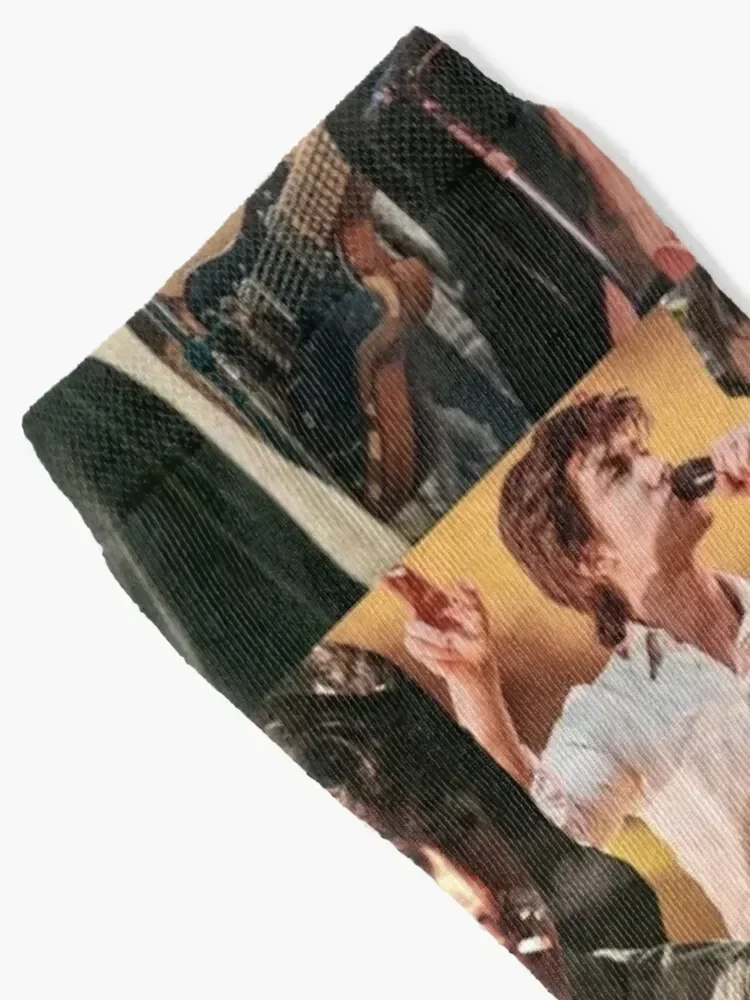 Alex Turner Arctic Monkeys Collage Socks anti-slip Run japanese fashion custom sports Socks Man Women's