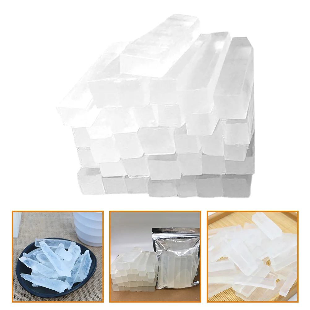 

Melt and Pour Soap Base Supplies Clear Plant Bar Hand for Making DIY Glycerin Miss