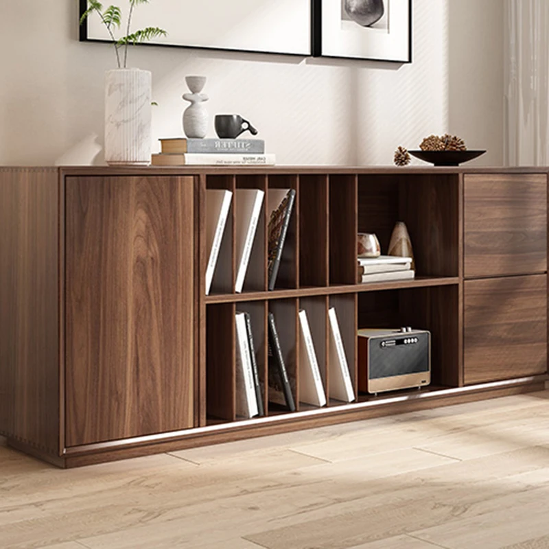 Storage Bookshelf Shelves Cd Racks Mid Century Modern Box Desk Library Children'S Bookcases Wall Estante De Livros Furniture image 5