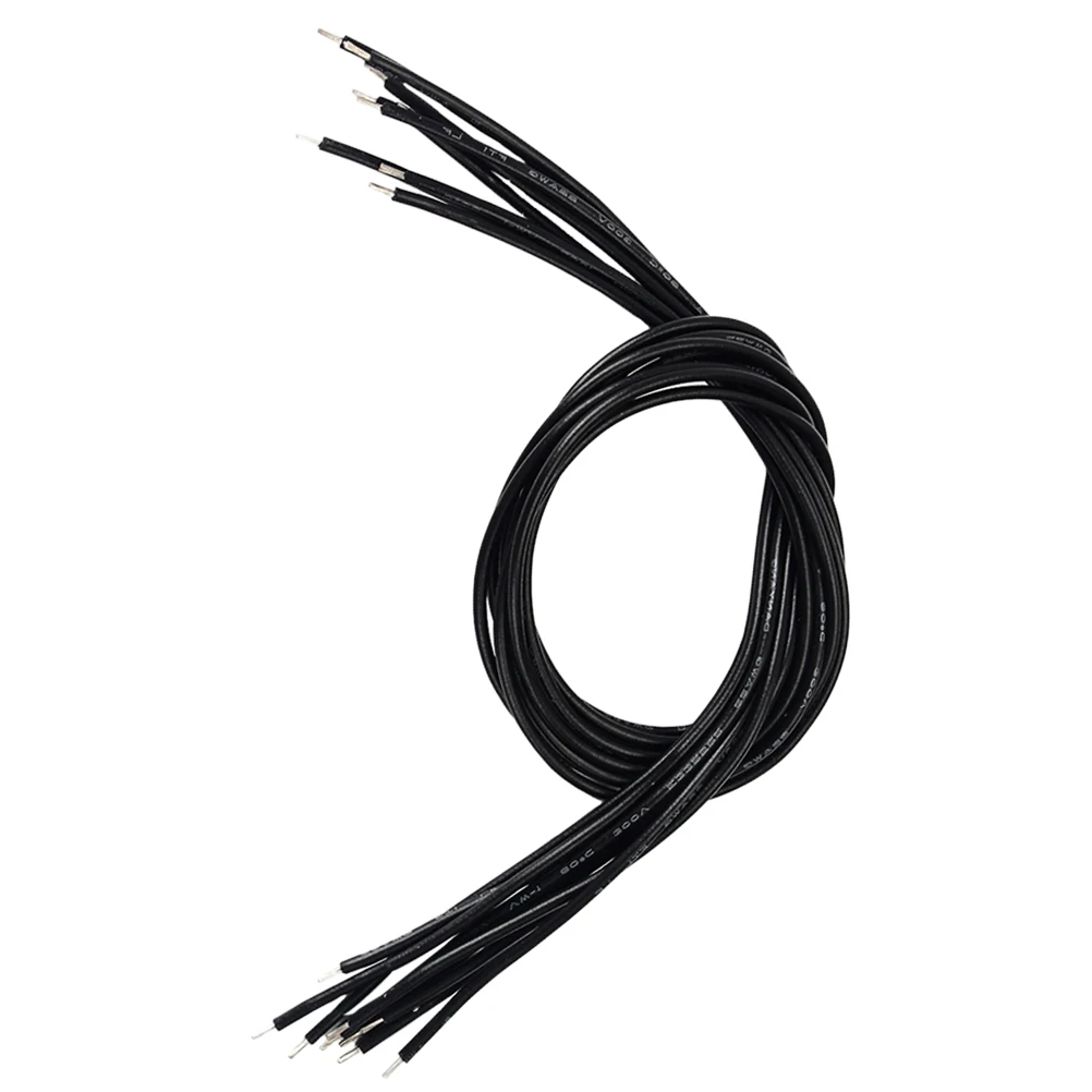 

50PCS/ Pack 30cm Guitar Circuit Connecting Wire Cable Guitar Circuit Shielded Connection Wires for Electric Guitar Bass
