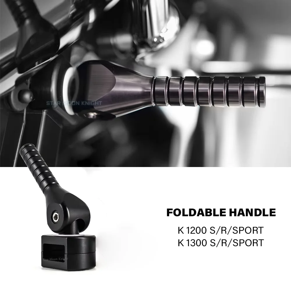 For BMW K 1200 S K 1300 S R Sport K1300S K1300R K1200R Motorcycle Lifting Handle Paddock Stand Handle Folded Jack-up Handle
