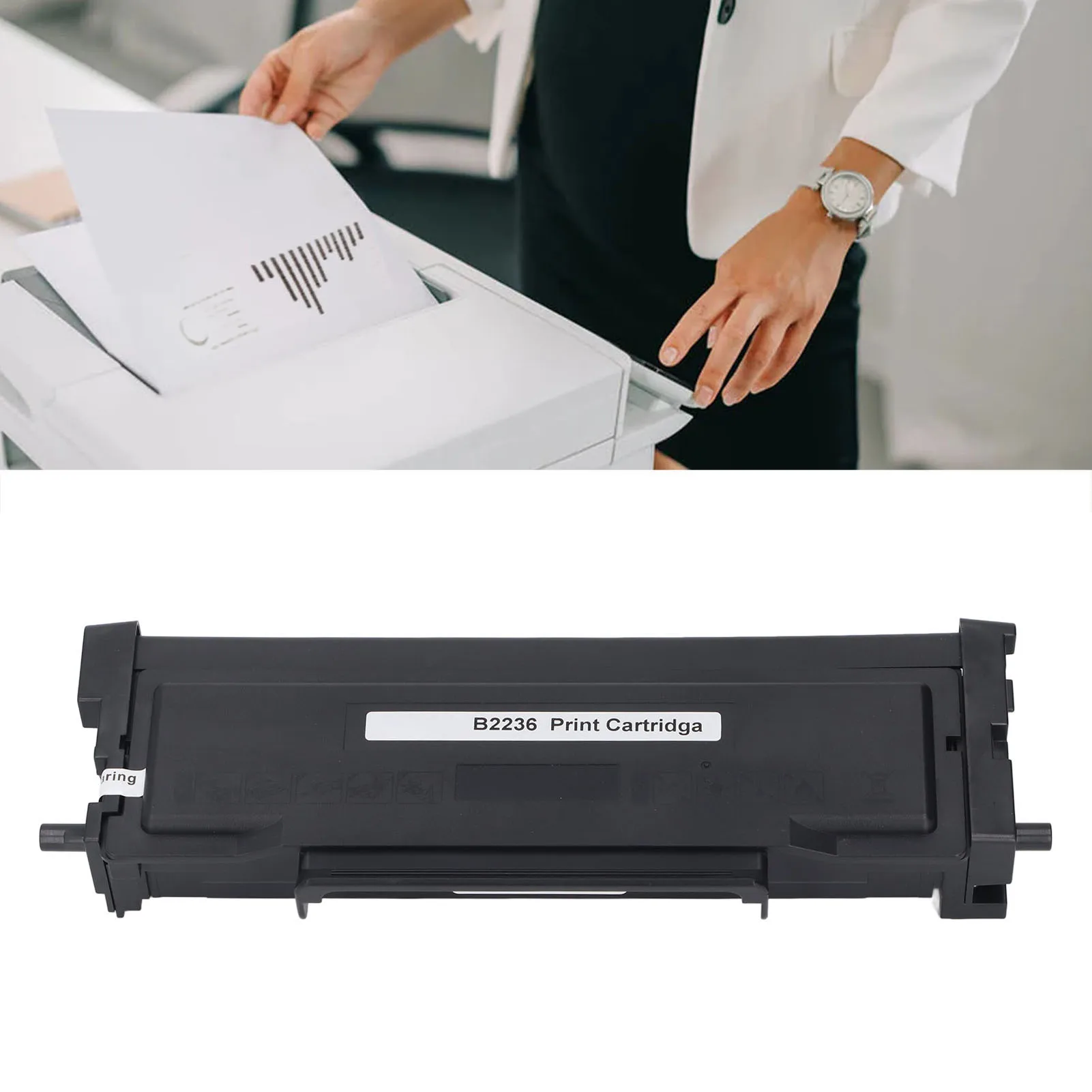 خرطوشة حبر متوافقة B2236 3K بديلة متوافقة لطابعة Lexmark B2236 B2236dw B2236adw MB2236 B2442 B2442dw باللون الأسود #4