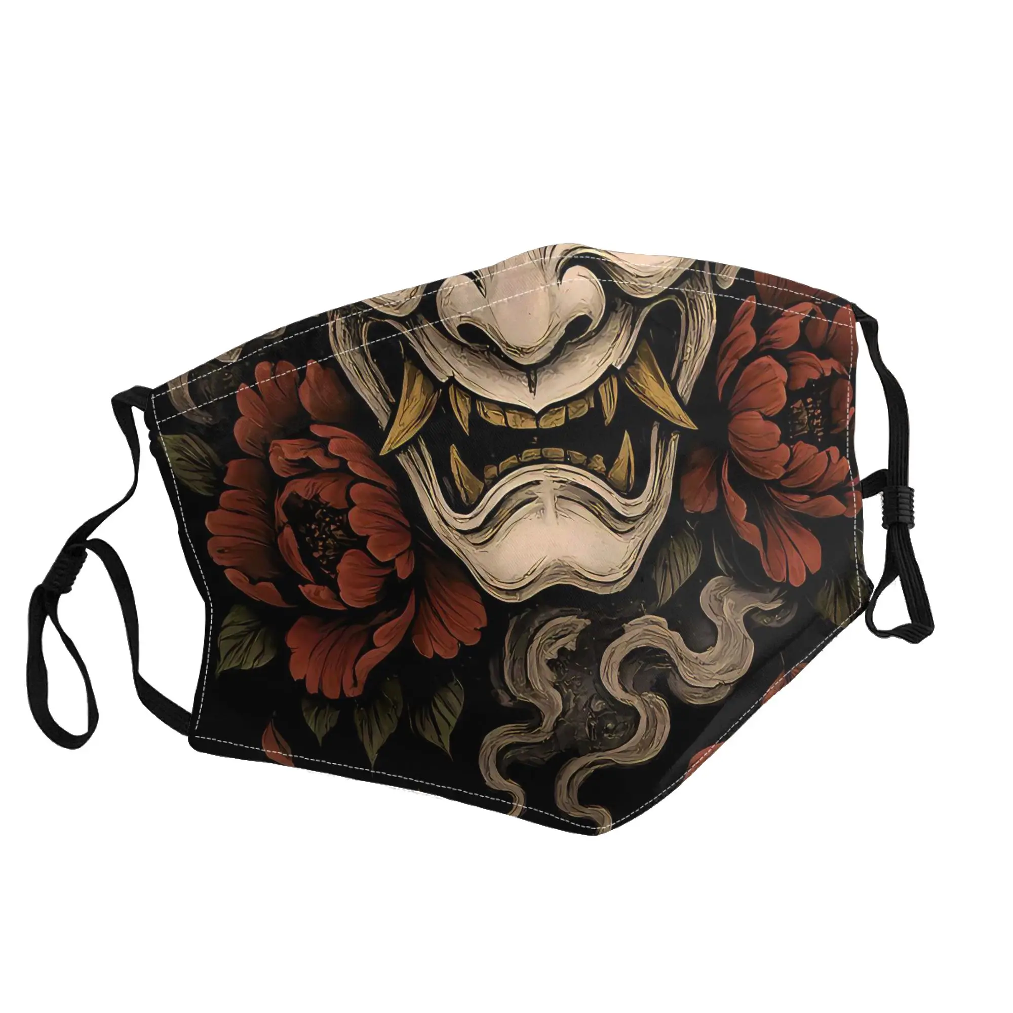 

Японская маска Они унисекс для активного отдыха с модным принтом