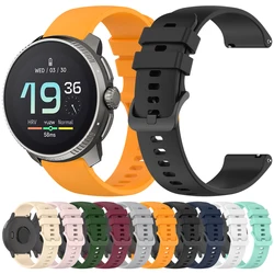 20 22mm Wristband for Suunto RACE/Ocean/Vertical Replacement WatchBand for Suunto 5 9 Peak Pro/3 Fitness Silicone Strap Bracelet