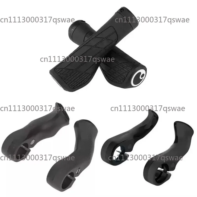 Ergonomic Pneumatic Mountain Bike Inner Bar Ends, Bike Handlebar Rest Pair