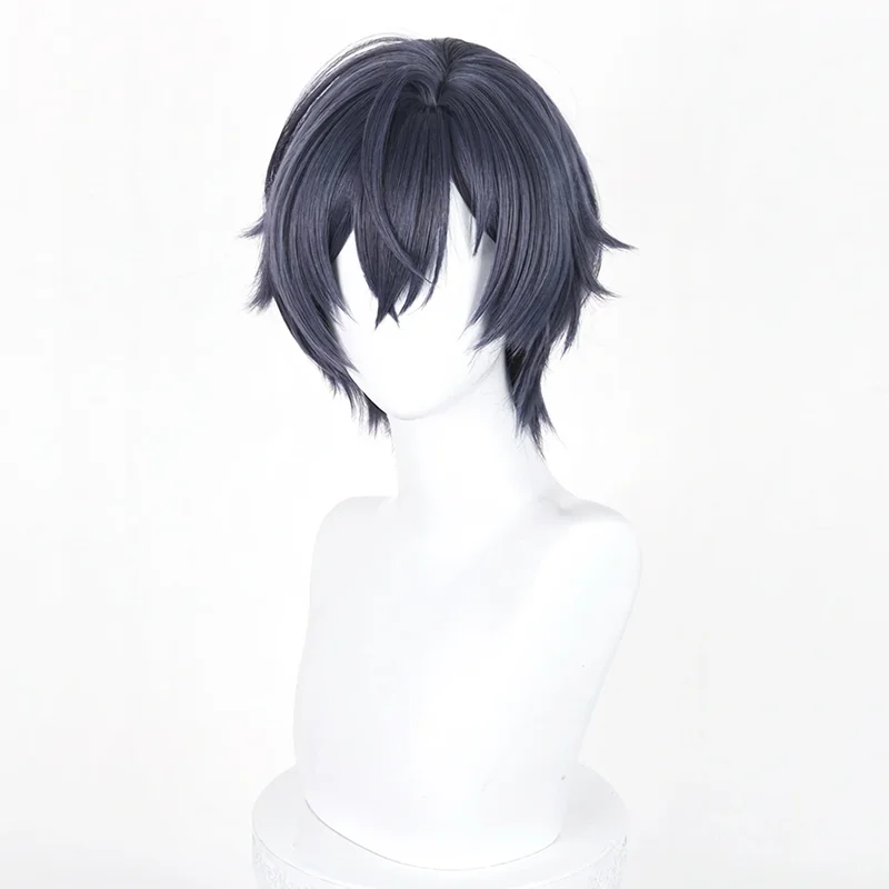 Anime Genshin Impact Valeriy Cosplay Wig Scalp Top Layered Flip For Halloween Comicon Party Adult Women Men