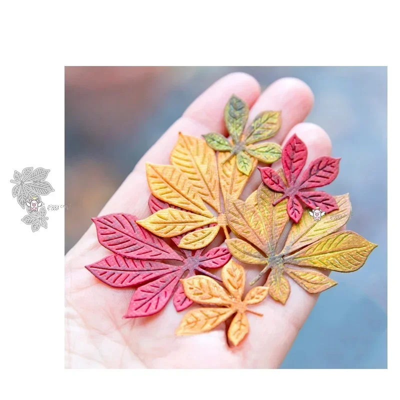 New Maple leaf decoration metal Cutting Dies Stencils DIY Scrapbooking Paper/photo Cards Embossing Dies