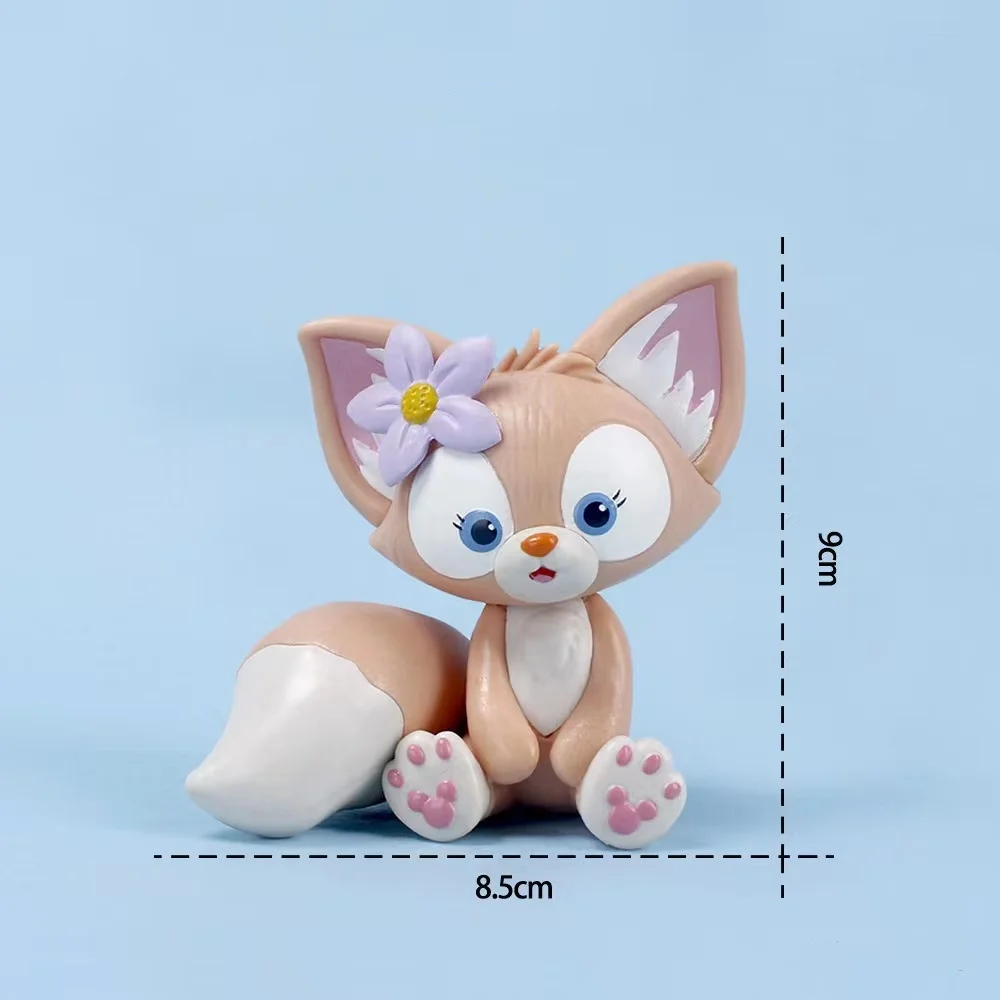 Cartoon Duffy Cute Linabell Mini Action Figure Dolls Toy Collection Accessories Kawaii Car Decoration Toys For Christmas Girls