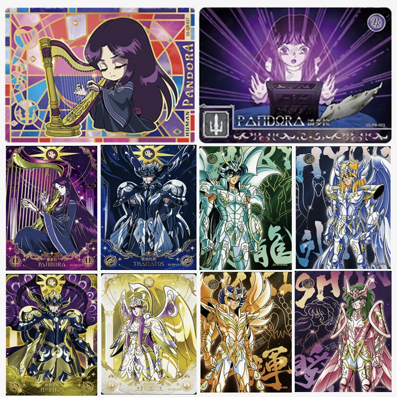 2024 KAYOUSaint Seiya Card Classical Anime Card BP UTR PR MR Full Series Rare TCG Cute Collection Card Children\'s Toy Gift