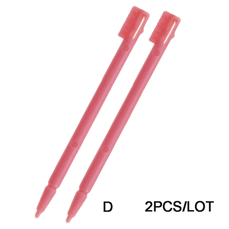YuXi 2 шт. Для NDSL NDS, сенсорный экран, ручка, игровая консоль, сенсорное сопротивление, пластиковая ручка, ручка для рукописного ввода, ручка для экрана