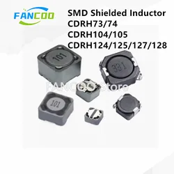 10pcs 1UH 1.5UH 2.2UH 10UH 100 15UH 150 22UH 220 RH74 7X7X4 SMD Shielded Inductor CDRH74 33UH 330 47UH 470 68UH 680 100UH 101