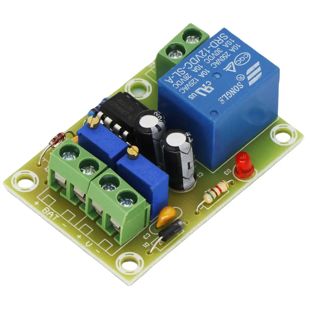 XH-M601 12V Intelligent Charger Module Power Control Panel Automatic Charging Power Battery Charging Control Board for Diy Kit