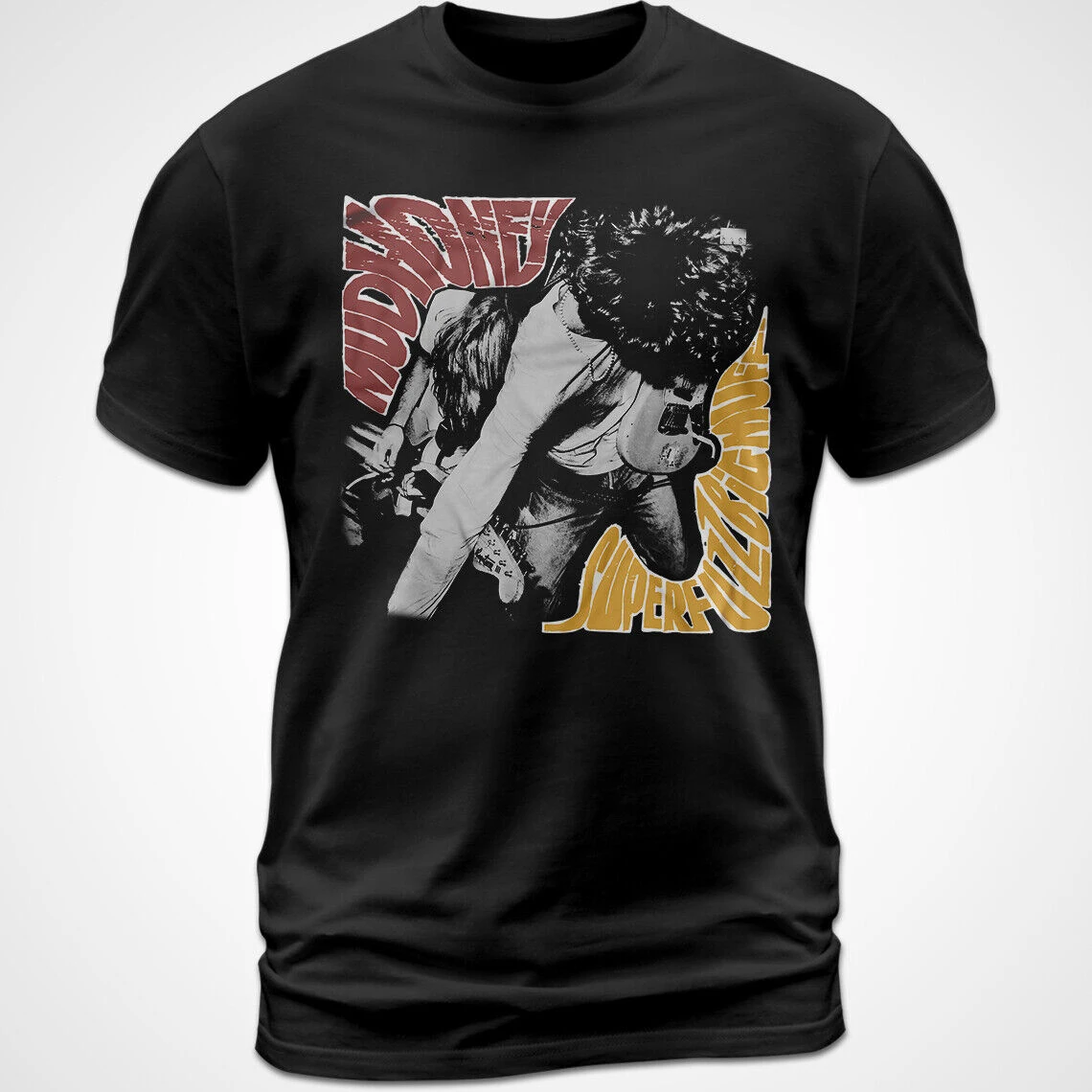 Mens New Clothing Summer Cotton Cotton T-Shirt Mudhoney Superfuzz Bigmuff Tee Mark Arm Dan Peters Steve Turner