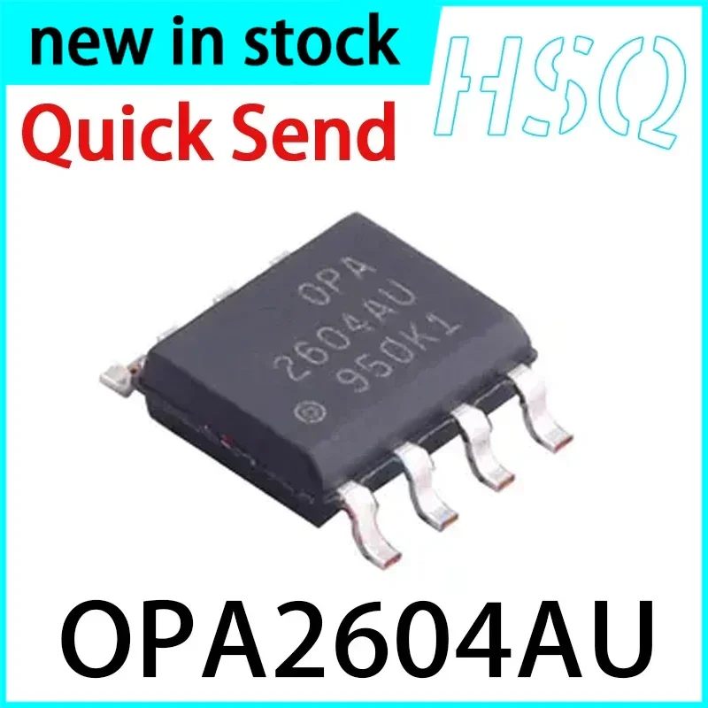 5PCS OPA2604AU OPA2604 Audio Fever Dual Op Amp Package SOP8 New