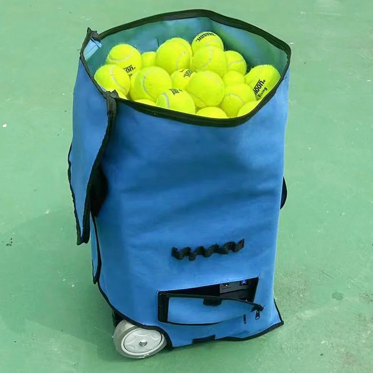 Practice Tennis Padel Ball Machine And Small Throwing Machine Training Pickleball Machine Special Accessories Ball Bag