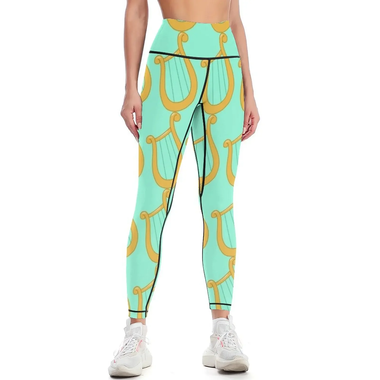 

Lyra Heartstrings Leggings active wear push up tights for harem pants for fitness Womens Leggings