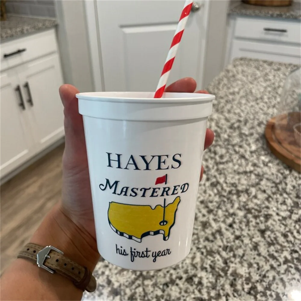 Custom Personalized Stadium Party Cups, Printed Wedding Cups, Personalized Party Favors, Printed Plastic Cups, Birthday Party, B