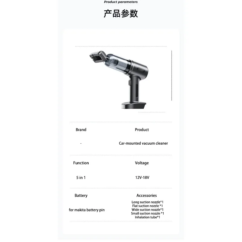 New Car Vacuum Cleaner Mini Powerful Portable Vacuum Cleaner for Home Appliance Handheld Blower Car Cleaner for Car