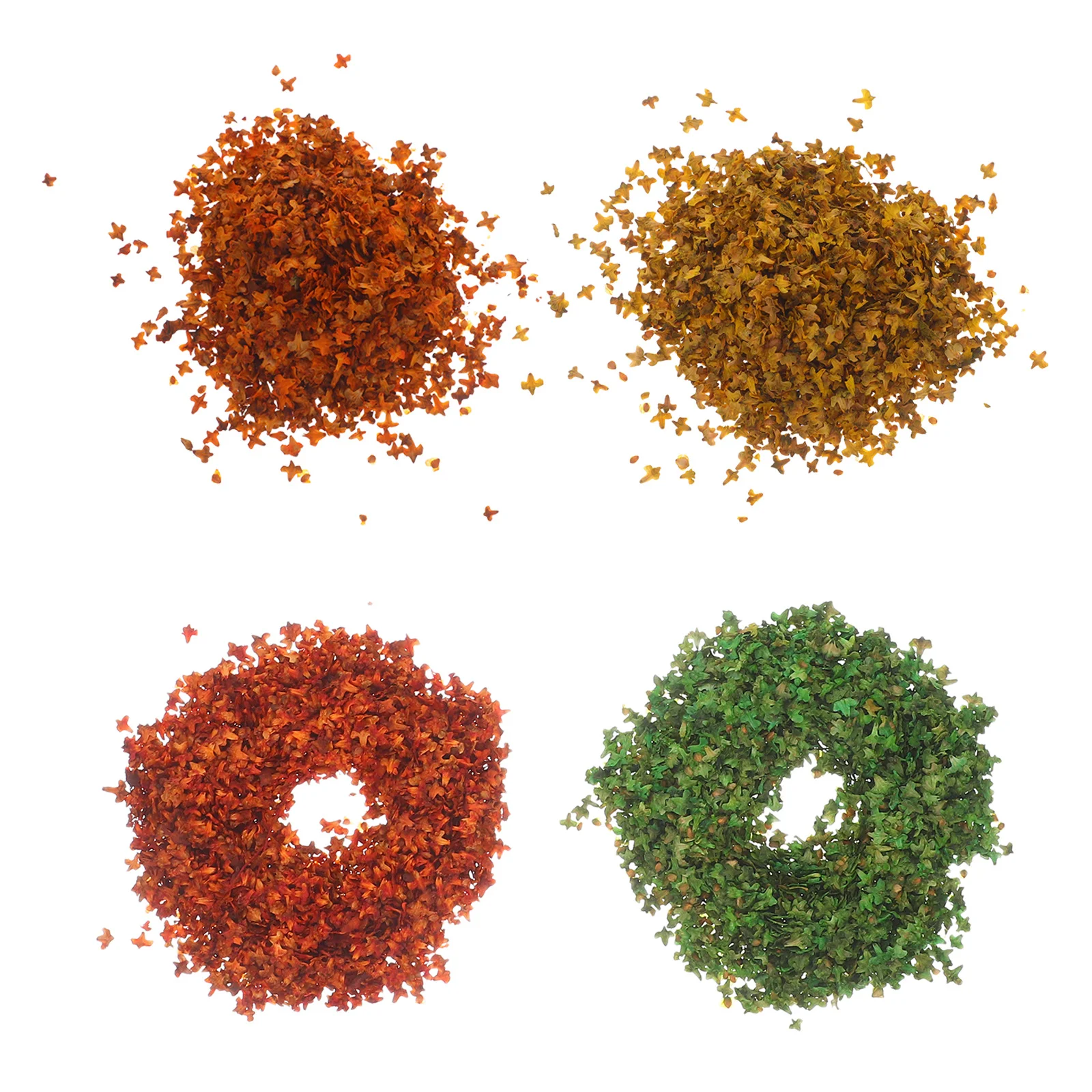 33ml colorido folhas de bordo decoração diy amigável personalizado decorações de outono casa material de base em miniatura folhas soltas de outono