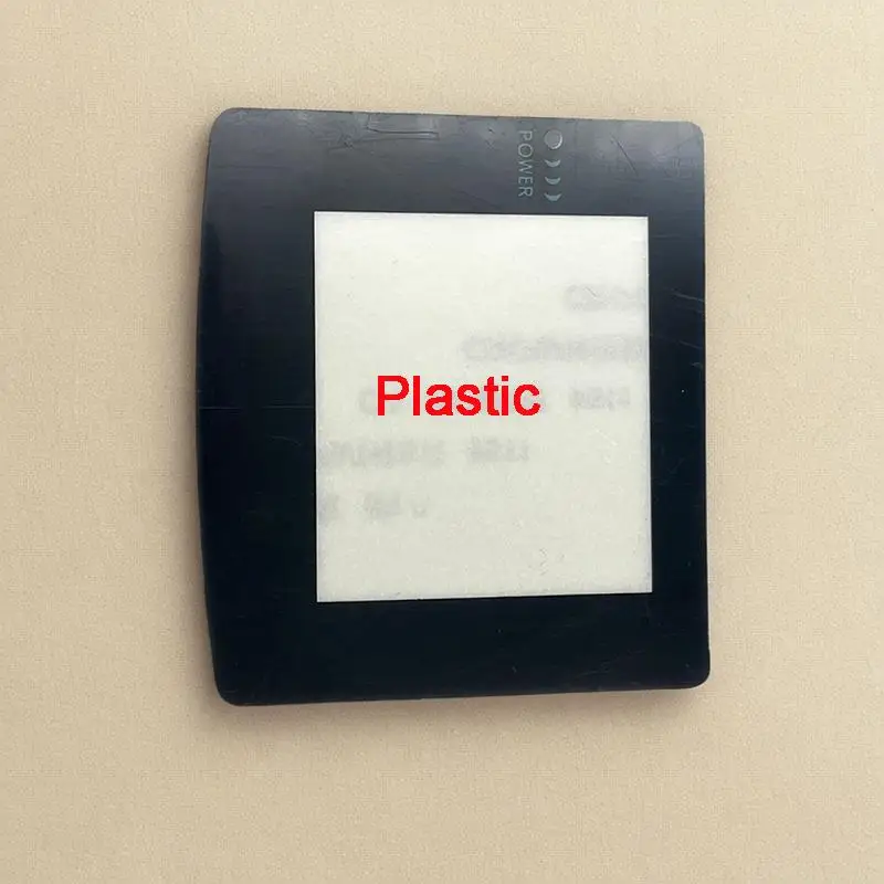 1pc für gbp gbc kunststoff linsen bildschirm glaslinsen schutz abdeckung w/adhensive parts display kunststoff bildschirm spiegel reparatur zubehör