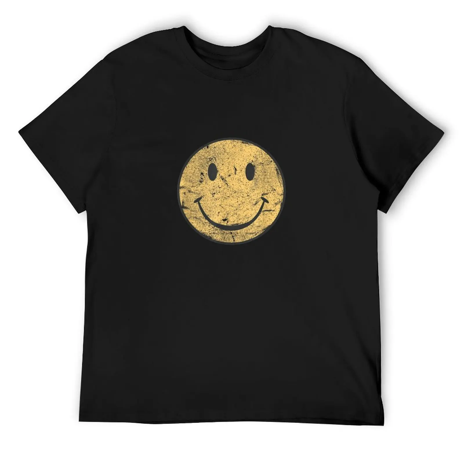 vintage smile face 7039s vibe yellow smile T-Shirt