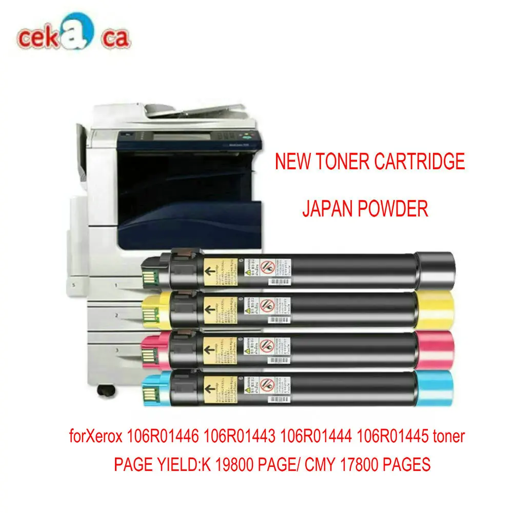 WHOLESALE TONER CARTRIDGE FOR XEROX 106R01446 106R01443 106R01444 106R01445 PRINTER INK TONER