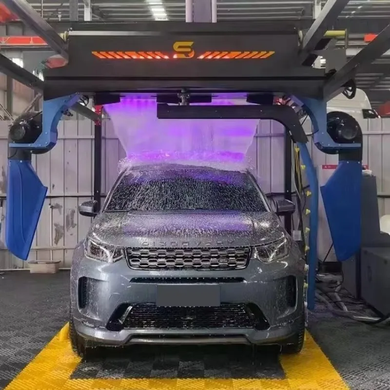 Customized Factory Direct Fully Automatic Car Washer High-Pressure Electric Intelligent Cleaning Technology Free Delivery Agency