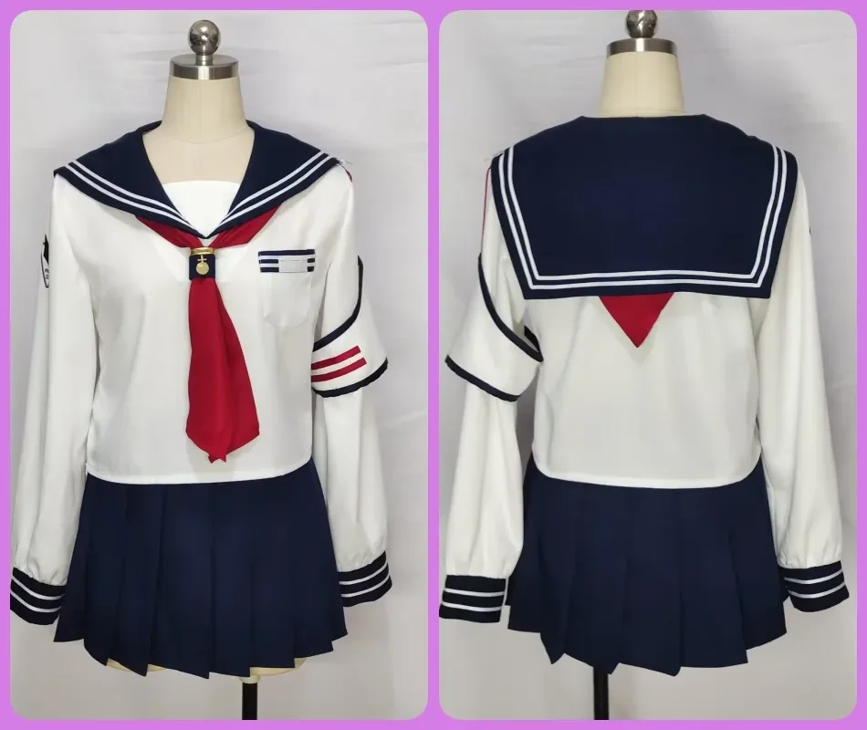 الأزرق الأرشيف يوكينو لعبة البدلة الحلو جميل موحدة تأثيري حلي هالوين حفلة لعب الأدوار الزي مخصص أي حجم