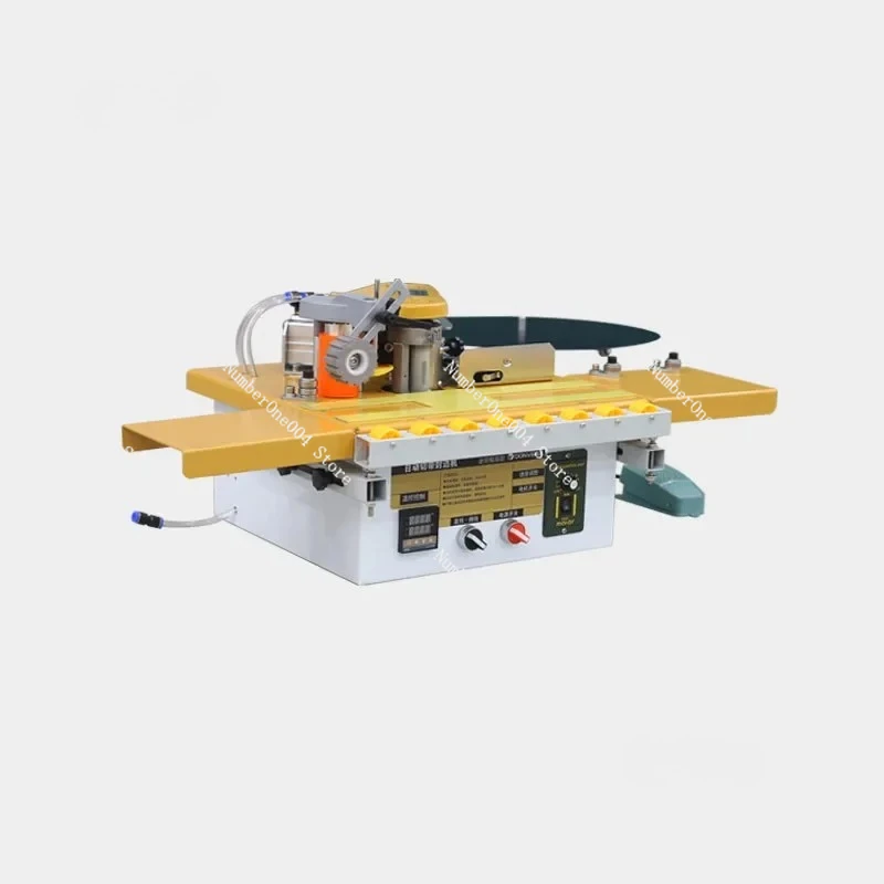 

Автоматический кромкооблицовочный станок для деревообработки, двухсторонние клеевые покрытия, настольные независимые кромкооблицовочные станки из чистой меди