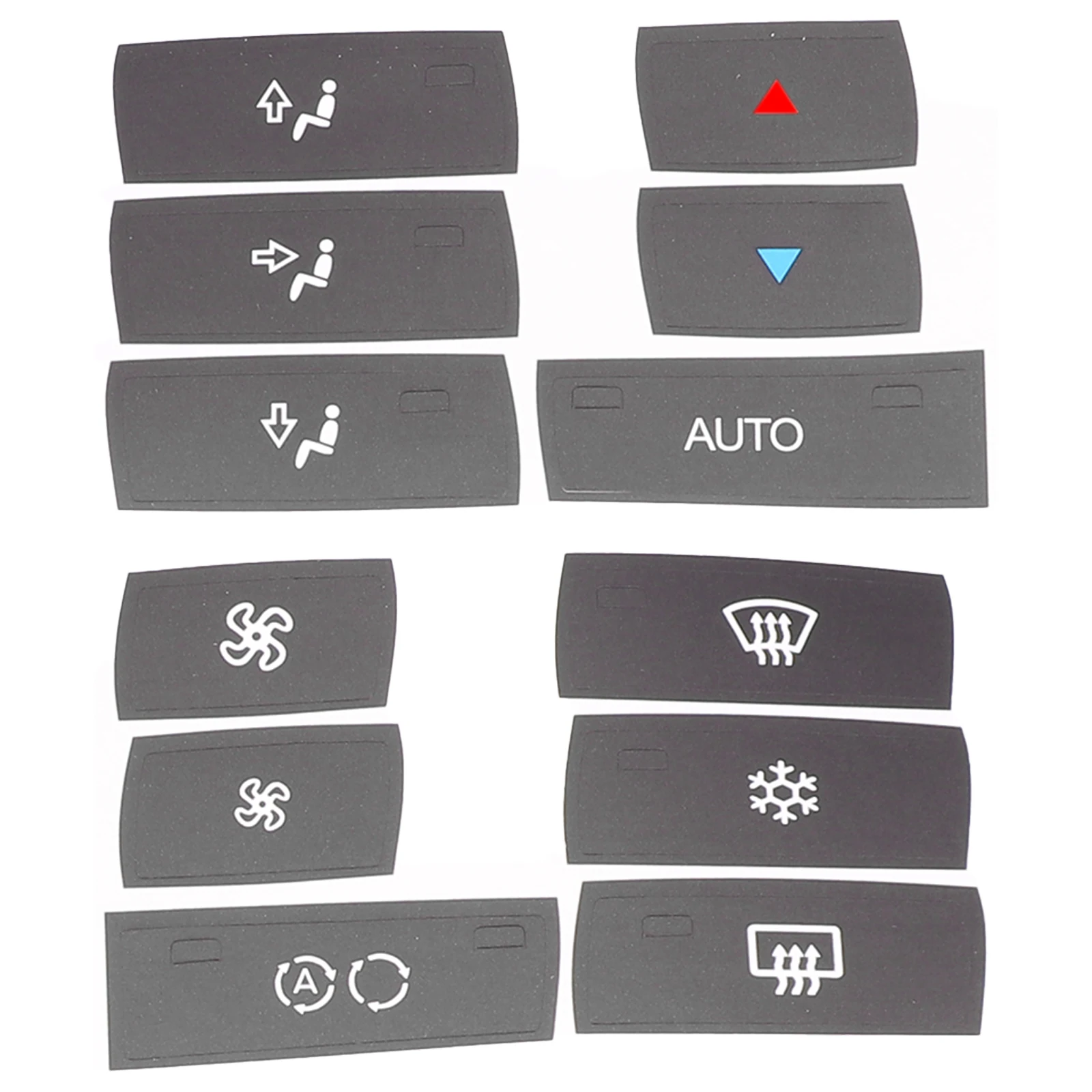 Car Air Condition Climate Control Button Repair Sticker AC Button Repair Decal Decor For BMW X3 E83 03-10 Car Accessories