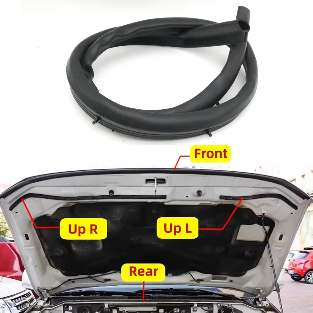 

Car Engine Hood Bonnet Inner Waterproof Rubber Seal Strip For Mitsubishi Pajero Montero Shogun V8 V93 V97 V98 V95 2007-2020