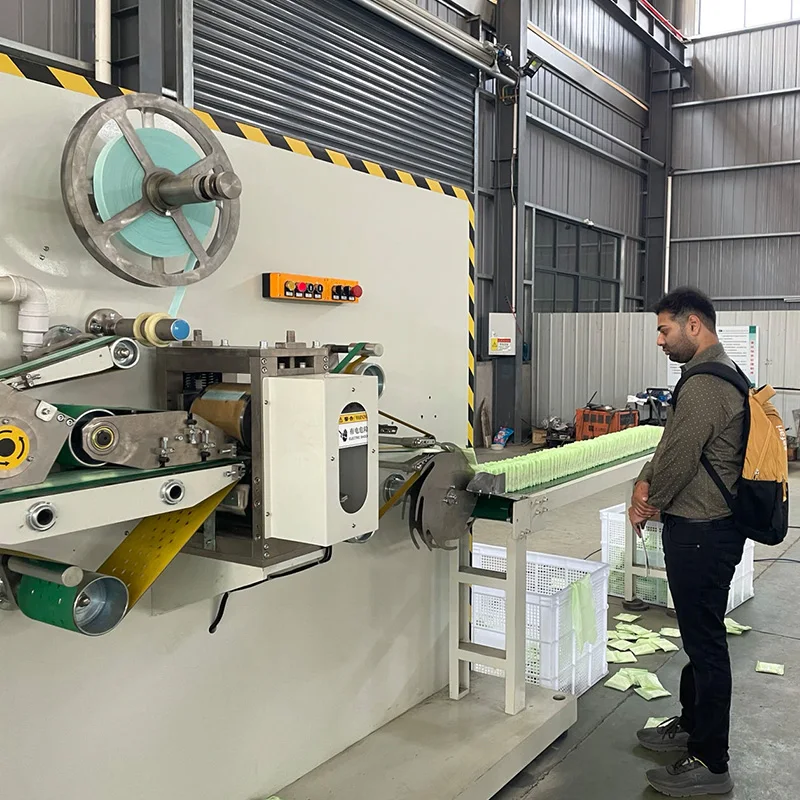 Sanitary Napkin Making Vending Machine Pad Production Line Sanitary Napkin Machine Full Auto Sanitary Napkin Making Machine