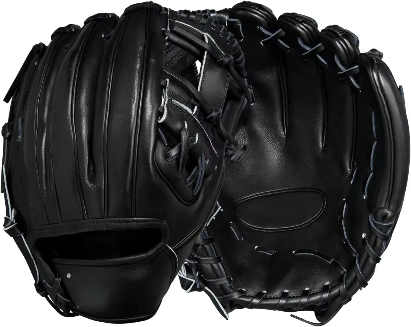 12-Inch right-hand throwing leather gloves baseball and softball gloves for high visibility and durability