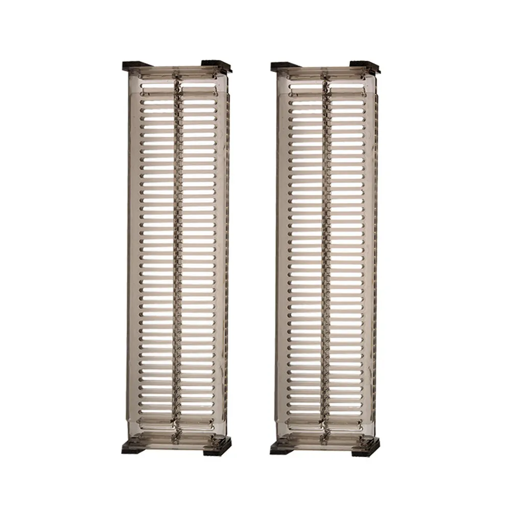 2Pcs Plastic Drawer Divider Adjustable Storage Organizer Flexible DIY Separation Plate for Closet Tidy Stationery Sock Belt
