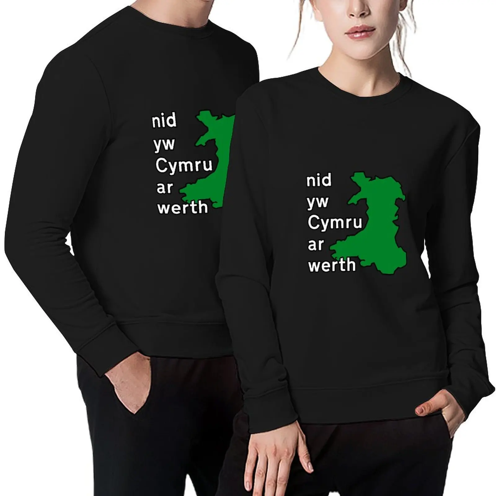 

Nid Yw Cymru Ar Werth Pullover aesthetic clothing autumn new products tracksuit men graphic t shirts men sweatshirt for men