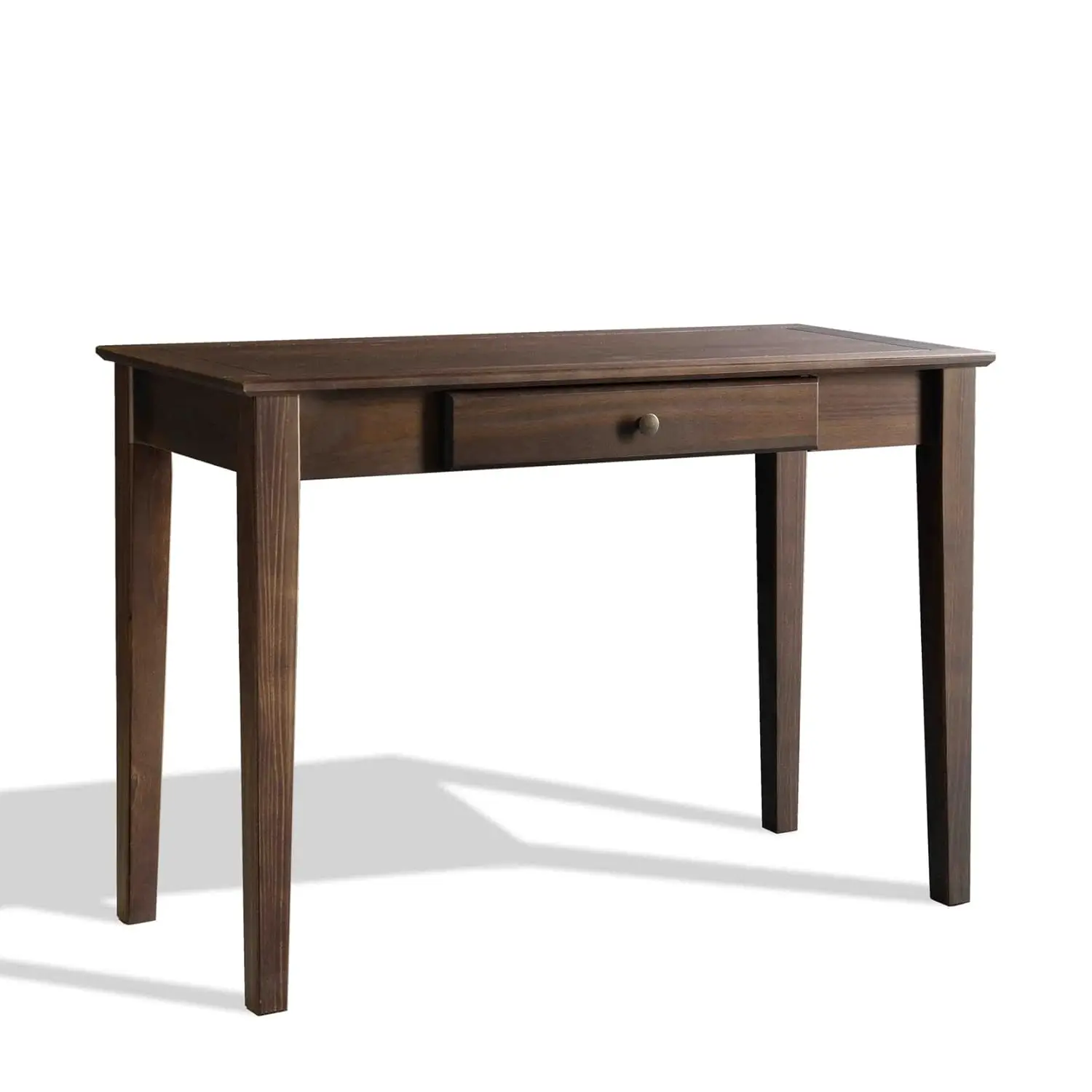 #Shaker Desk Dressing Table Espresso Wood Bedroom Office Study
