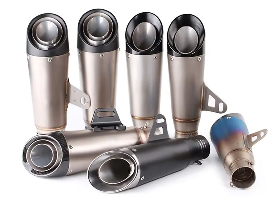 

51mm Motorcycle Exhaust Pipe Sc Muffler Mt0709 Z250 Z300 Z400 Zx10 R25 R6 R3 Suitable for Kawasaki Ninja Honda Yamaha