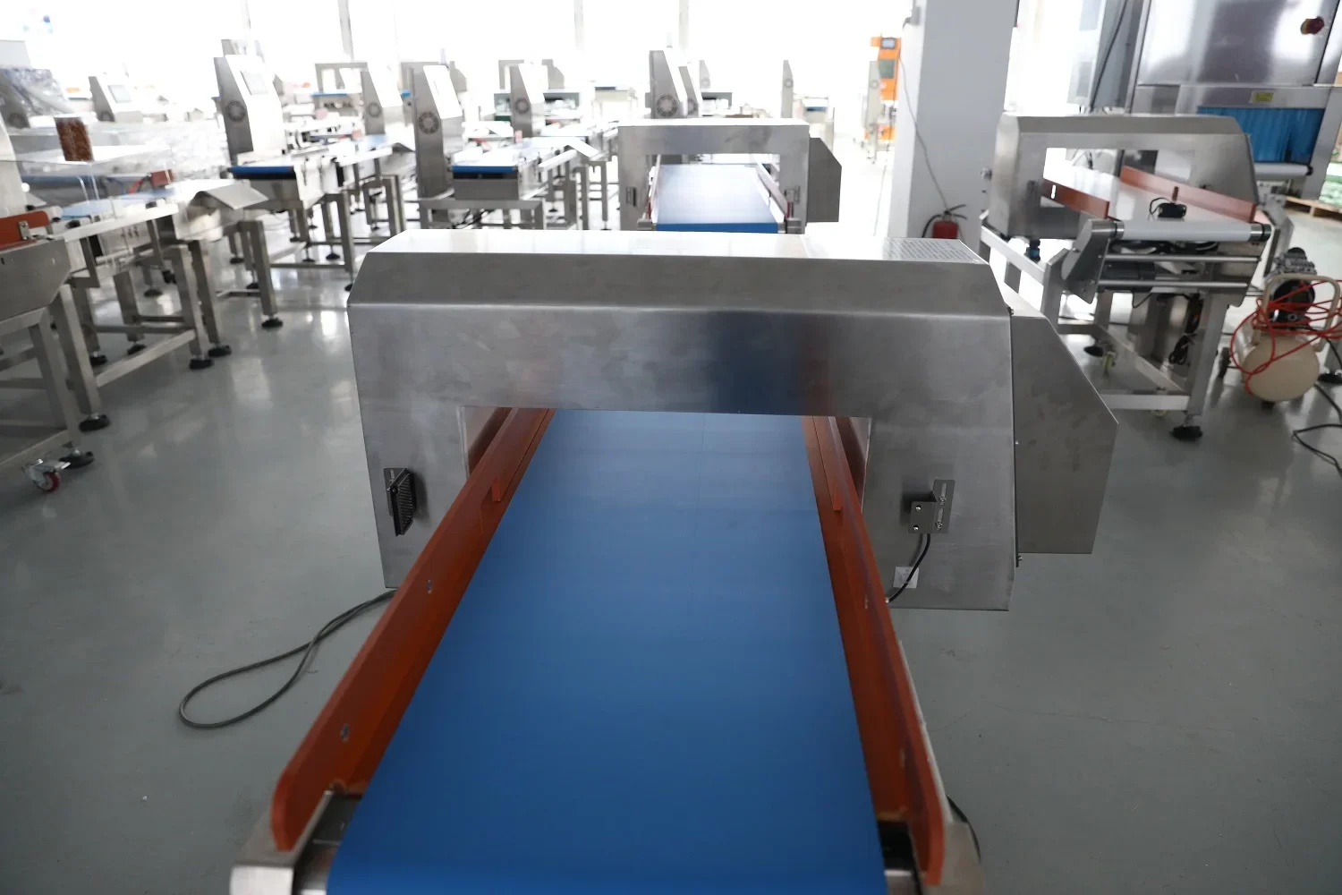 Conveyor Belt Meats Metal Detector for High Product Effect Food with Customizable culling method