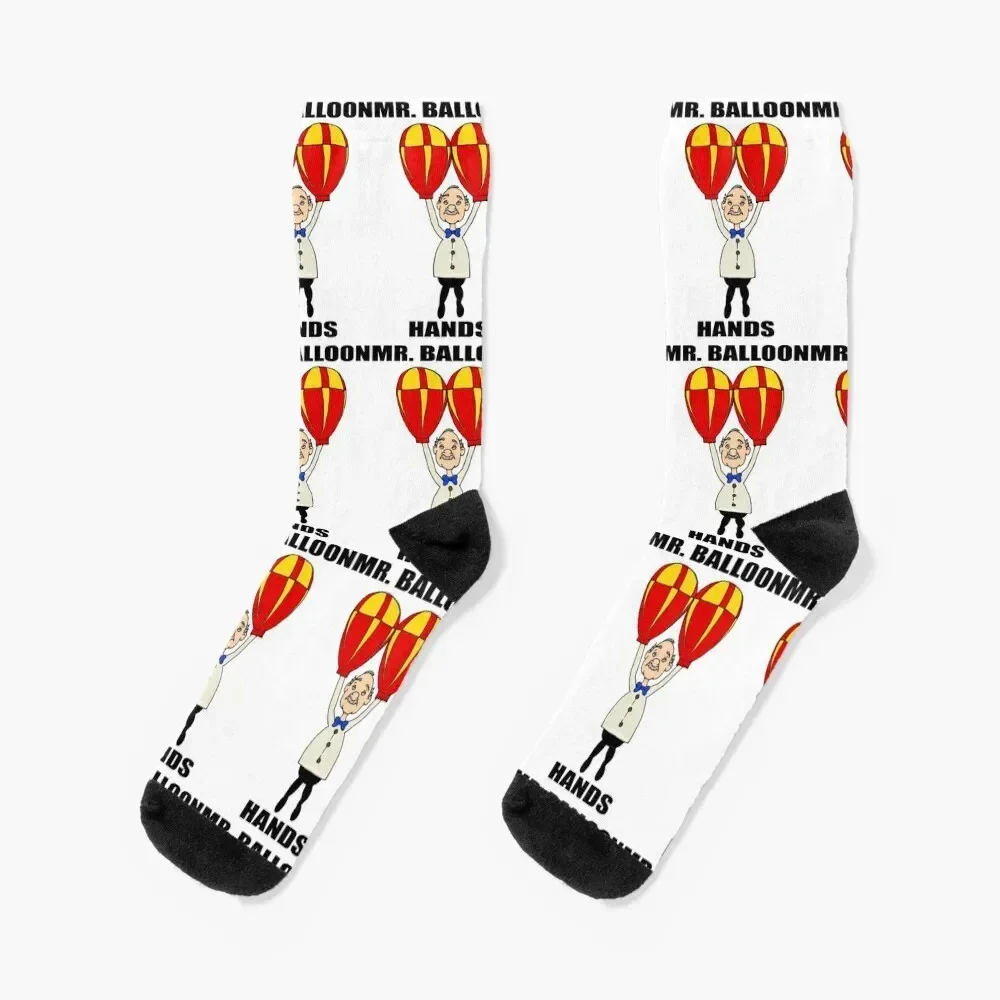 Mr. Balloon Hands Socks with print Crossfit Men's Socks Women's