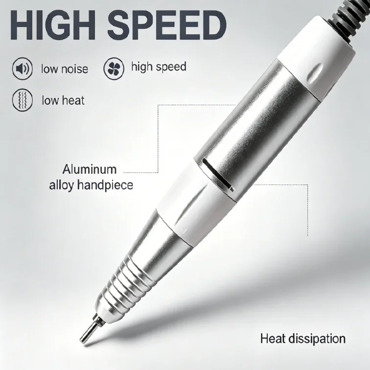 

5Pins 35000rpm Premium ABE Accessory Electric Nail Drill Handpiece Replacement Pen Manicure Pedicure Beauty Machine Tool