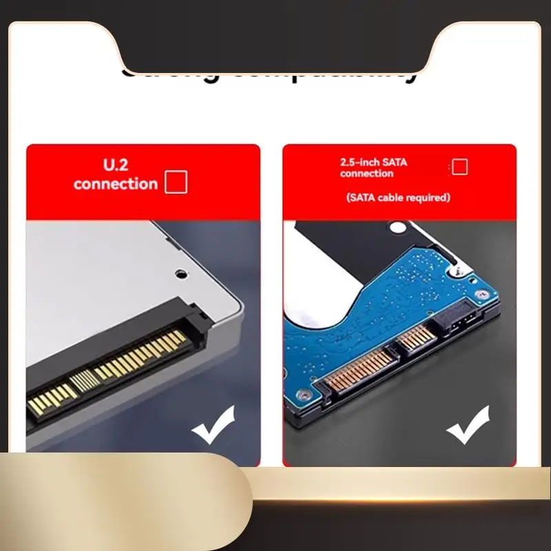 

U.2 Dual-Disk Adapter Card Dual-Disk SFF8639 U.2 NVME And SATA 2.5-Inch Hard Drive To PCIE4.0 Split Card-N36R
