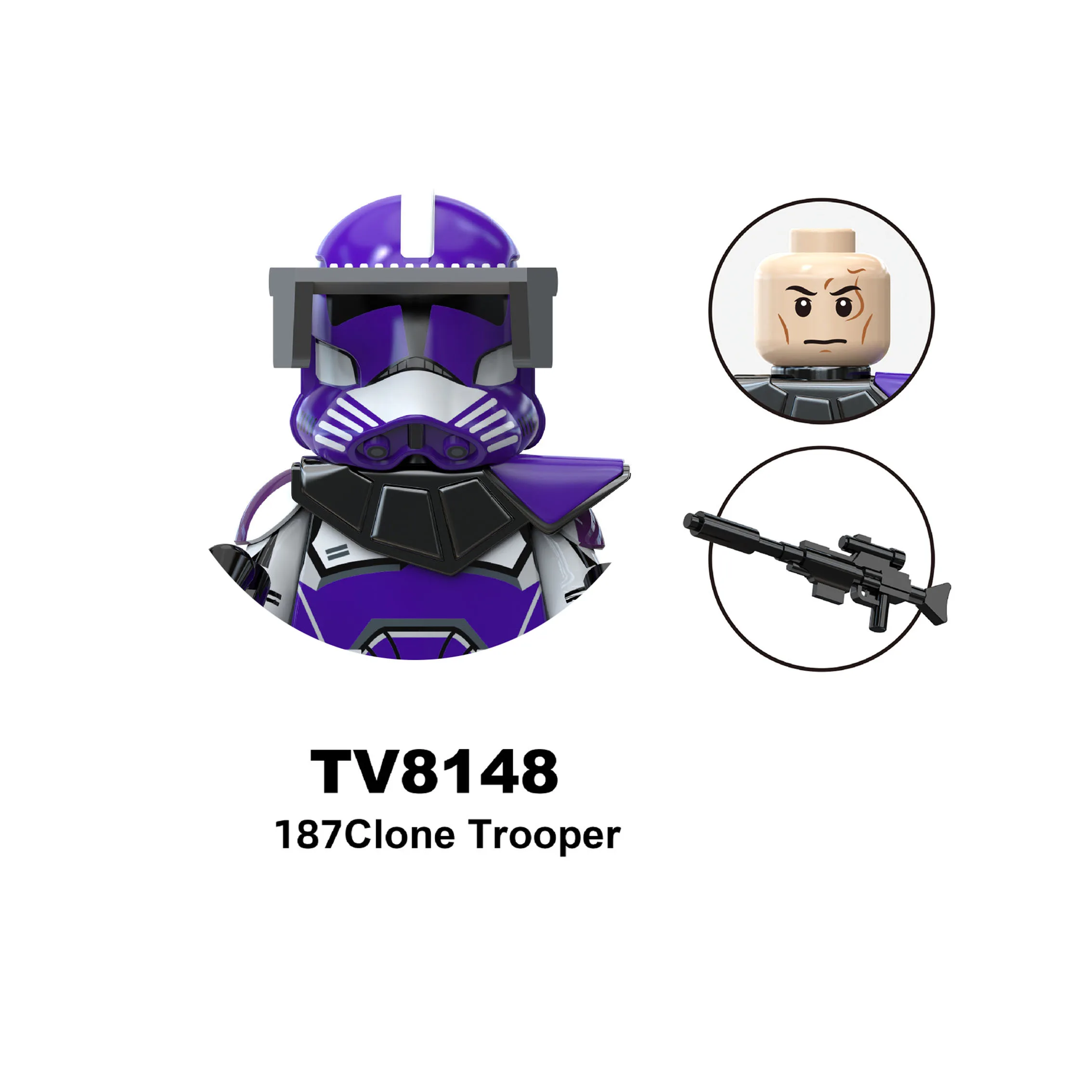 Building Blocks 501 Clone Trooper 6B012 Figures TV6114 TV6115 TV6112 Han Solo Ahsoka TV6121 MY903 Mini Figurines Droid Kids Toys