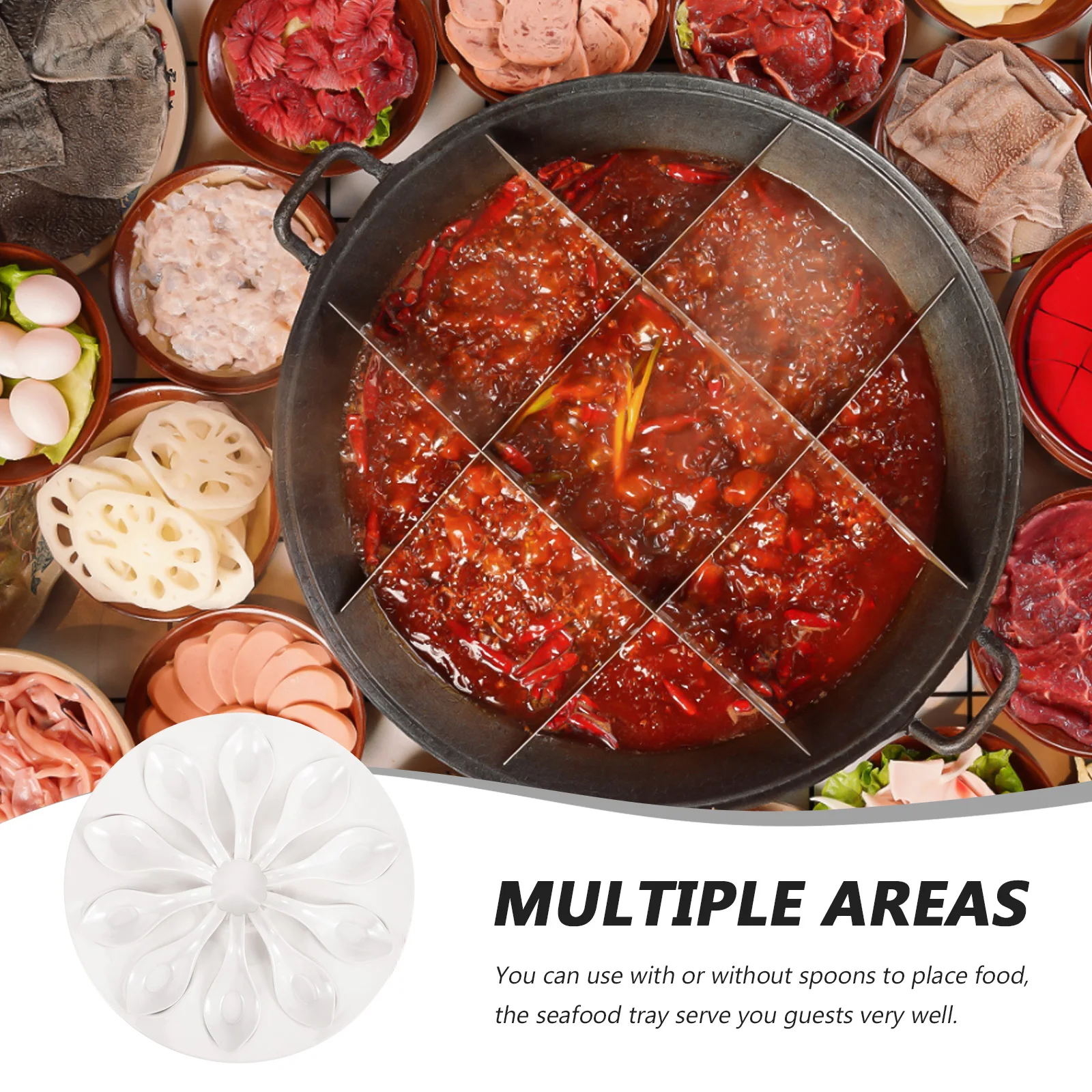

Тарілка с фрикадельками Hotpot Контейнер для отклеенных яиц Держатель для яиц Меламиновая сервировочная тарелка Поднос Белый