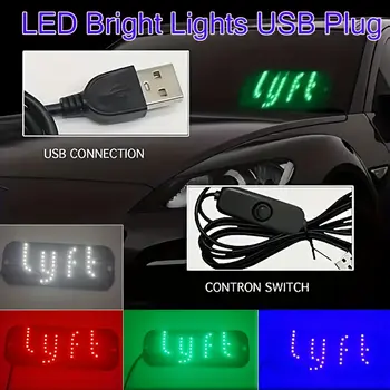 10 best sales Uber LED-Schild für Autos - №7