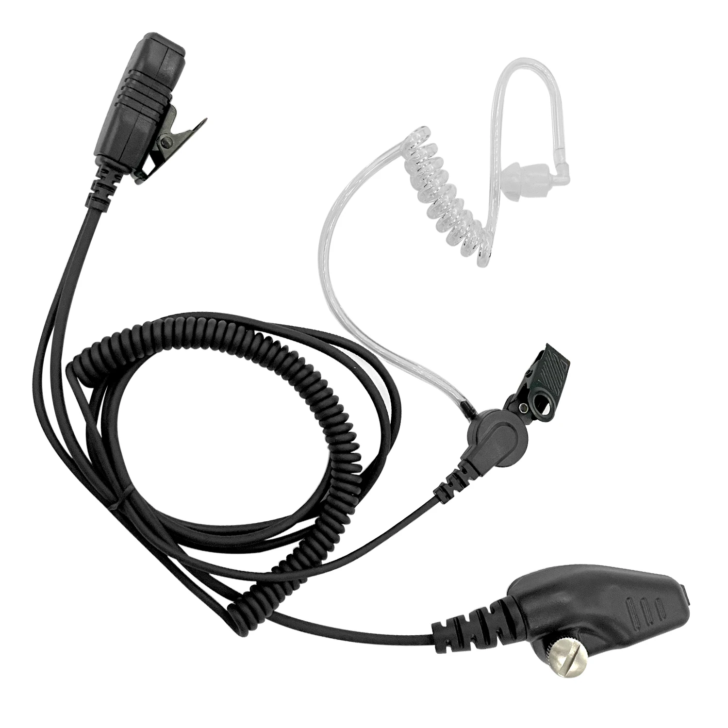 Acoustic Tube Headset,Earpiece for Kenwood Radio,Walkie Talkie,Nx-200,Nx-210,Nx-300,Tk-280,Tk-385,Tk-3180,Tk-54FBI Style,2